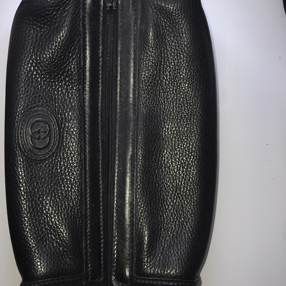 Black  authentic Gucci Hand Pouch (USED) - Picture 1 of 8